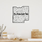 Poster C’est une chose du comté de Dubois (Cuisine)