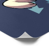 Poster C’est Zoomie Time Border Collie (Coin)