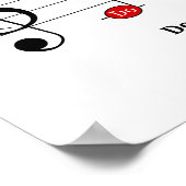 Poster C Grande échelle dans Treble Clef Kids Literacy de (Coin)