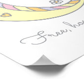 Poster C monogramme art Charlotte filles nom signifiant a (Coin)