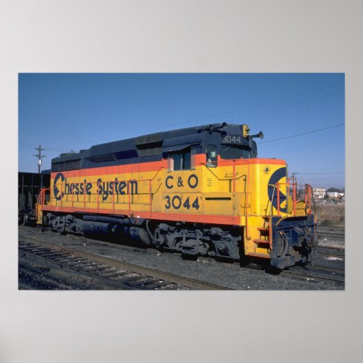 POSTER C&O EMD GP-30 (Devant)