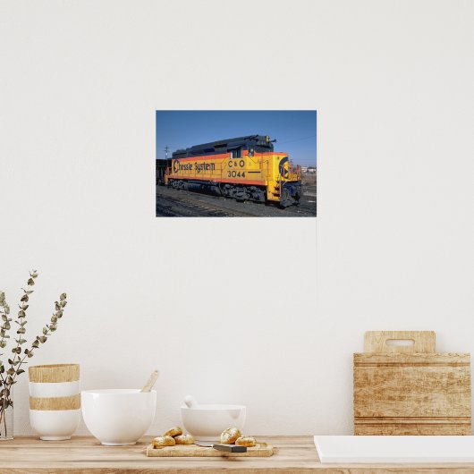 POSTER C&O EMD GP-30 (Cuisine)