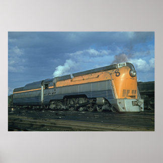 Poster C&O Hudson Classe 4-6-4