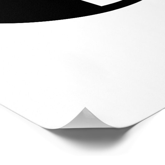 Poster C pour le chat (Coin)