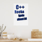 Poster C++ Rocks FGet À propos (Cuisine)