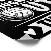 Poster Ça39s Ma Petite-Fille Là-Bas Volley Pour (Coin)