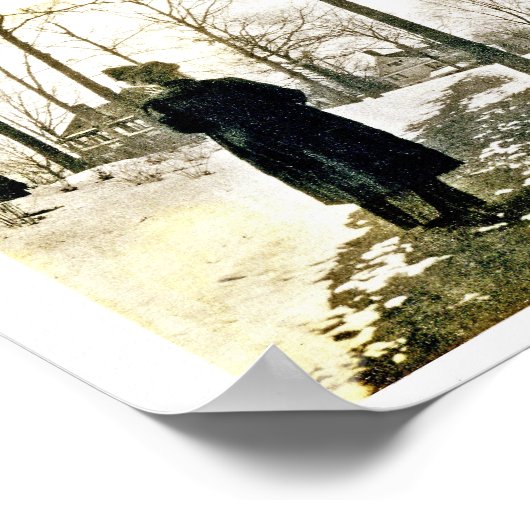 Poster Ca. 1900 Highland Short Hills NJ Panorama (Coin)