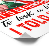 Poster Ça commence à ressembler beaucoup à ce que je vous (Coin)