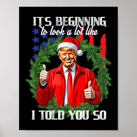 Poster Ça Commence À Ressembler Beaucoup À Ce Que Je Vous (Devant)