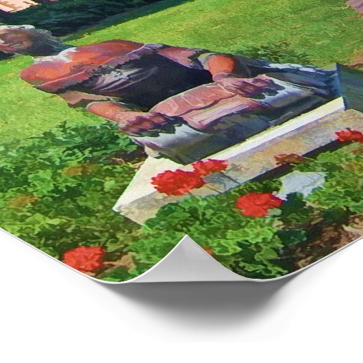 Poster Ca d'Zan Mansion, Sarasota, FL, Imprimer (Coin)