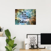 Poster Ça marche toujours pour moi - Crois (Bureau à domicile)