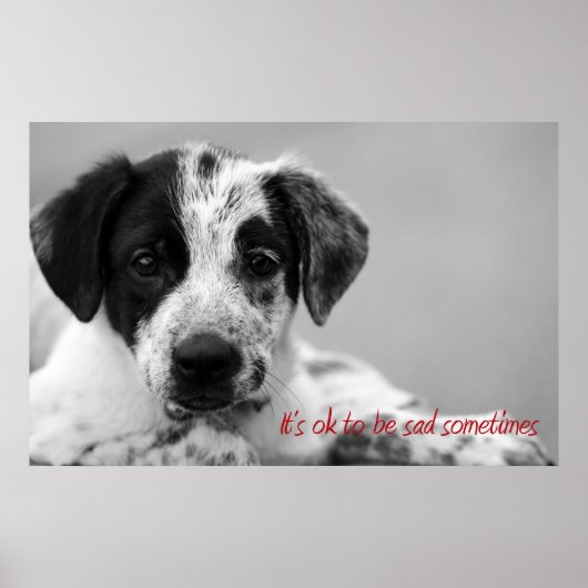 Poster Ça ne fait rien d'être triste (Devant)