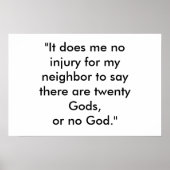 Poster "Ça ne me fait pas de blessure (Devant)