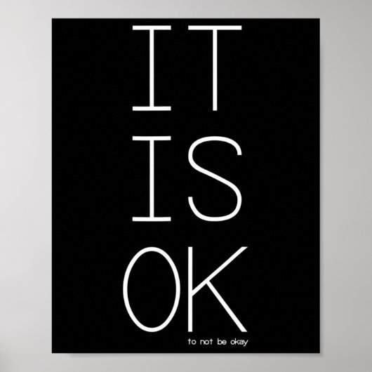 Poster Ça ne va pas. (Devant)