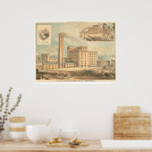 Poster CA. Raffinerie de sucre (1192A) (Cuisine)