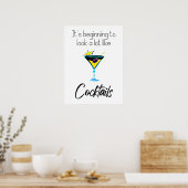 Poster Ça ressemble de plus en plus à des cocktails (Cuisine)