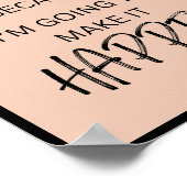 Poster Ça va arriver parce que je vais le faire (Coin)