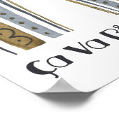 Poster Ca Va Bien Aller France Canada Québec Montréal (Coin)