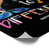 Poster Ça va être différent - Dauphin de Sensibilisation  (Coin)