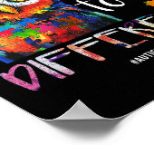 Poster Ça va être différent - Sensibilisation sur l'autis (Coin)