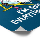 Poster Ça va, je vais bien faire fondre Snowman Summer (Coin)