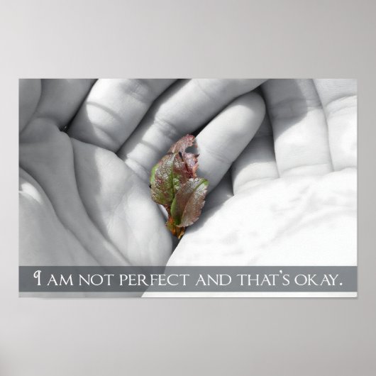 Poster "Ça va" Motivation Affirmation (Devant)