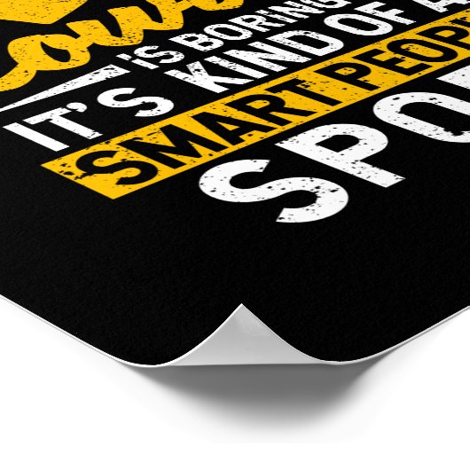 Poster Ça va si vous pensez que ramer est ennuyeux (Coin)