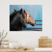 Poster Caballos/Cabalos/Chevaux (Cuisine)