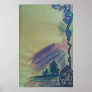 Poster Cabane de conte de fées