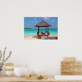 Poster Cabane de plage parfaite (Cuisine)