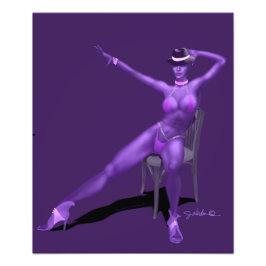 Poster Cabaret Dancer Print
