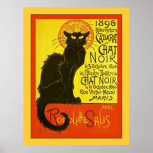 Poster Cabaret du Chat Noir ~ Vintage Advertising