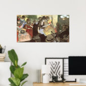 Poster Cabaret Edgar Degas (Bureau à domicile)