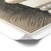 Poster Ca'Bernardo, Capitale des arbres de fenêtre, de 'E (Coin)