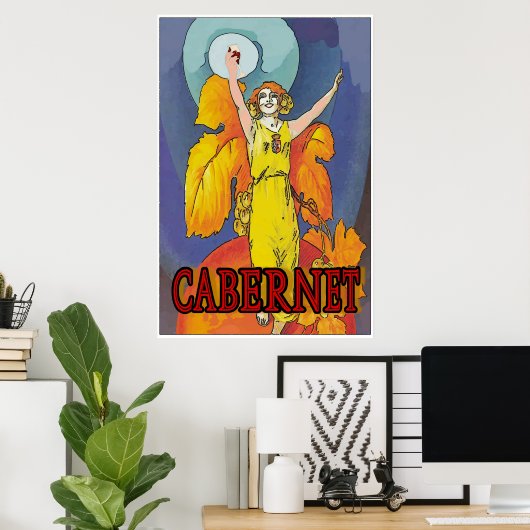 Poster Cabernet Maid, Vin (Bureau à domicile)
