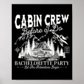 Poster Cabin Crew Before I Do Camp Bach Bachelorette Part (Devant)