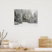 Poster Cabine à Snowfall (Cuisine)