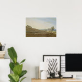 Poster Cabine avec un puits sur le Rugen (Bureau à domicile)