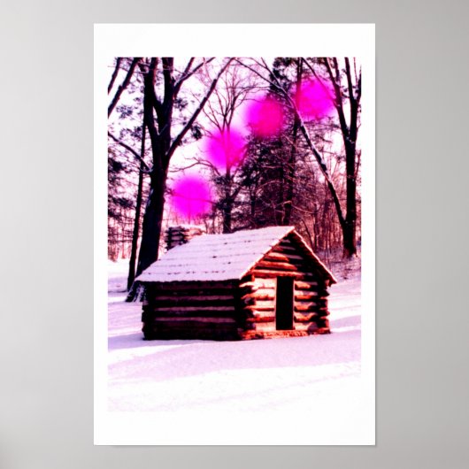 Poster Cabine dans les bois (Devant)