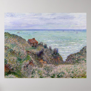 Poster Cabine de Claude Monet de la montre de douane