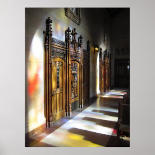 Poster Cabine de confession - St Dominics - San Francisco