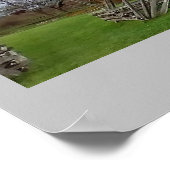 Poster Cabine de montagne (Coin)