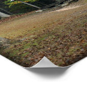 Poster Cabine de montagne fumé (Coin)