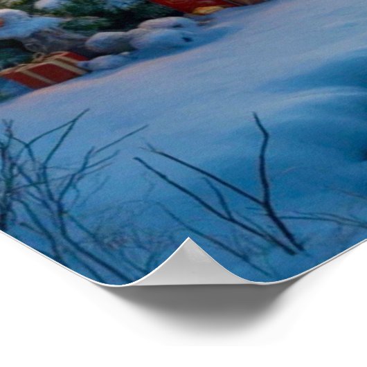 Poster Cabine de Noël (Coin)