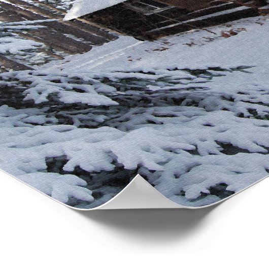 Poster Cabine d'hiver (Coin)