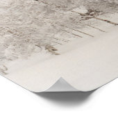 Poster Cabine d'hiver (Coin)