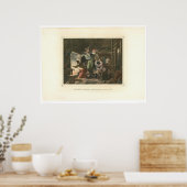 Poster Cabine du mineur, Résultat de la journée (0155A) (Cuisine)