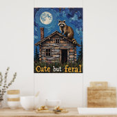 Poster Cabine Dweller : Une perche nocturne de Raccoon (Cuisine)