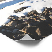 Poster Cabine jaune Lofoten (Coin)