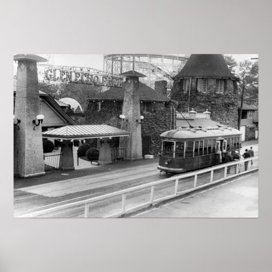 Poster Cabine John Streetcar, années 1930 (Devant)